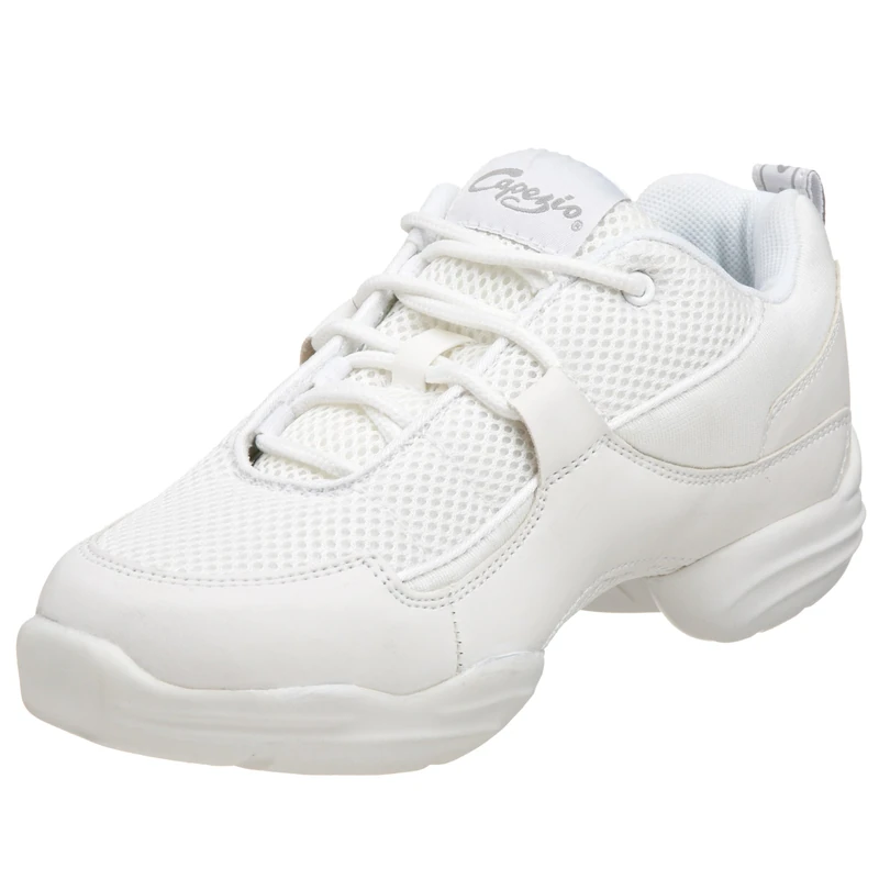 Capezio Women's DS11 Fierce Dansneaker, White, 13.5