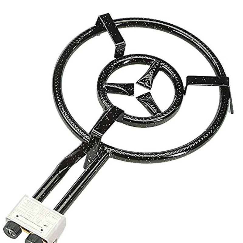 Vaello La Valenciana Paellero Gas Burner 2 Fire Ring, 400 Mm