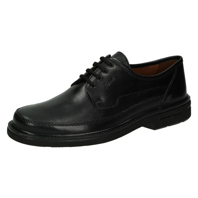 Sioux Sioux Marcel schwarz Lamm-Nappa Maurice Herren, Men’s Oxford, Black - BLACK, 8 UK (42 EU)