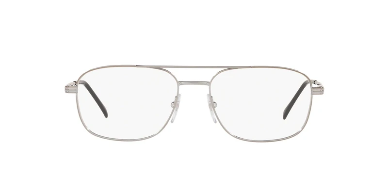 Designer Glasses Frame SFEROFLEX SF2152 GUNMETAL / BLANK LENS (SF2152-268-56-17-140)