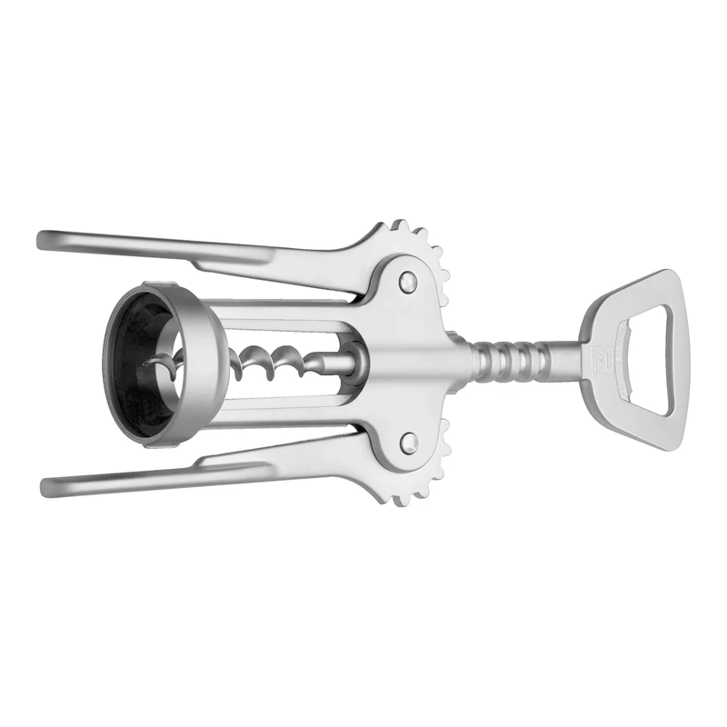 ZWILLING Sommelier Butterfly Corkscrew, Nichelato, 1.0 cm*34.41 cm*20.0 cm