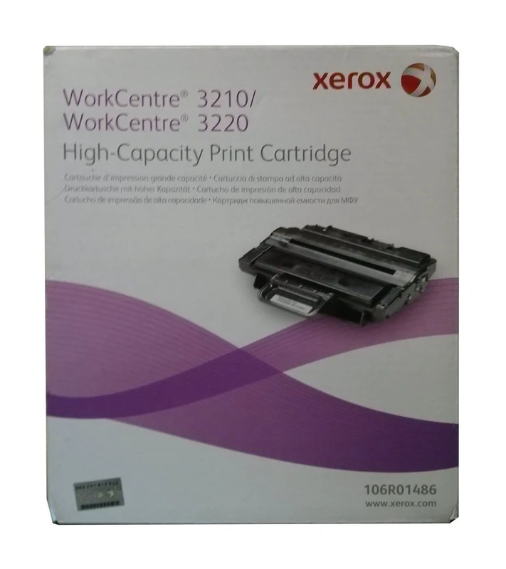 Xerox Genuine WorkCentre 3210 / 3220 Black High Capacity Toner Cartridge (4,100 pages) - 106R01486