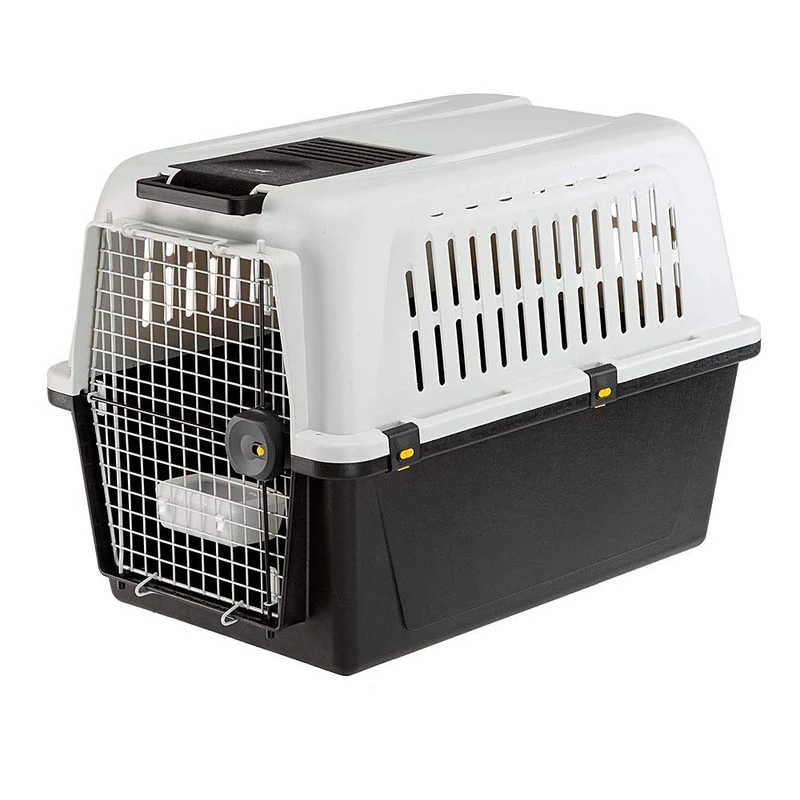 Dog Travel Kennel, Pet Kennel, Dog Crate Atlas 50 Professional, Safety Closing System, Aeration Grids, 55,5 X 81 X H 59,5 Cm.