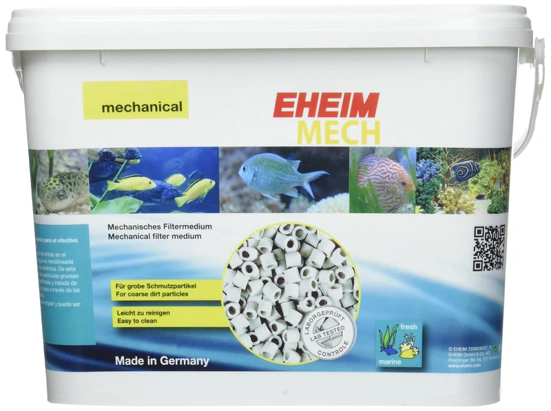 Eheim Mech Mechanical Pre-Filtering Medium (Hollow Ceramic Rings) 5L