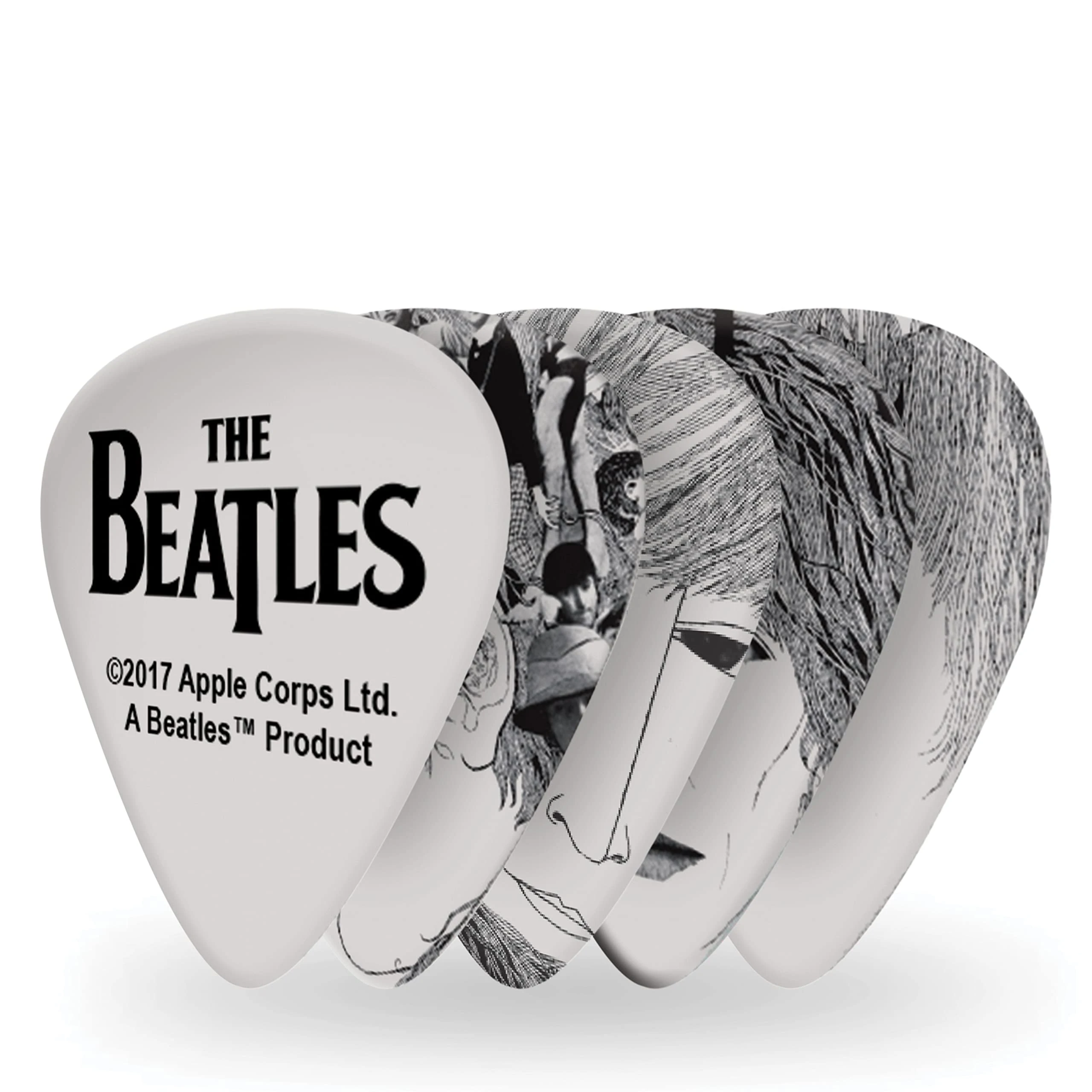 D'Addario Beatles Guitar Picks - The Beatles Collectable Guitar Picks - Revolver - Light