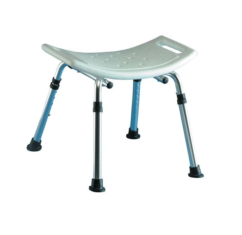 HOMECRAFT Ocean Shower Stool with Contour Seat and Backrest
