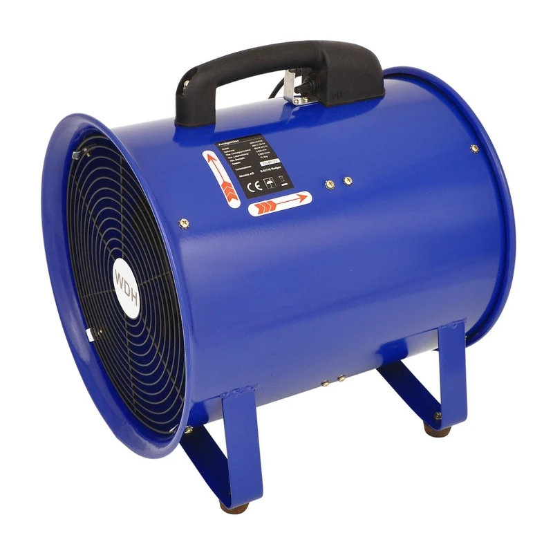 Aktobis WDH-SHT28 Professional axial fan with metal housing and maximum air circulation of 2,800 m³/h!