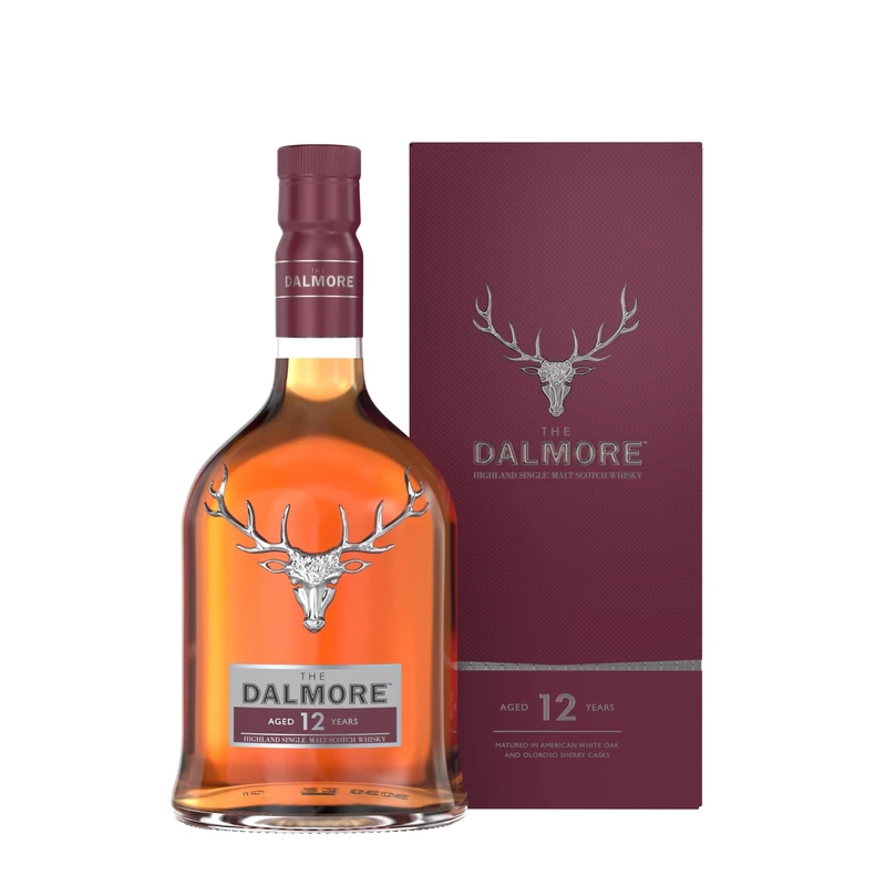 The Dalmore 12 Year Old Single Malt Whisky | The Making of a Masterpiece | Award-Winning Highland Scotch | 40% ABV Single Malt Scotch Whisky