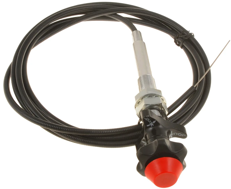 Dorman 55204 3.0m 2" Black Knob Control Cable - Image 1
