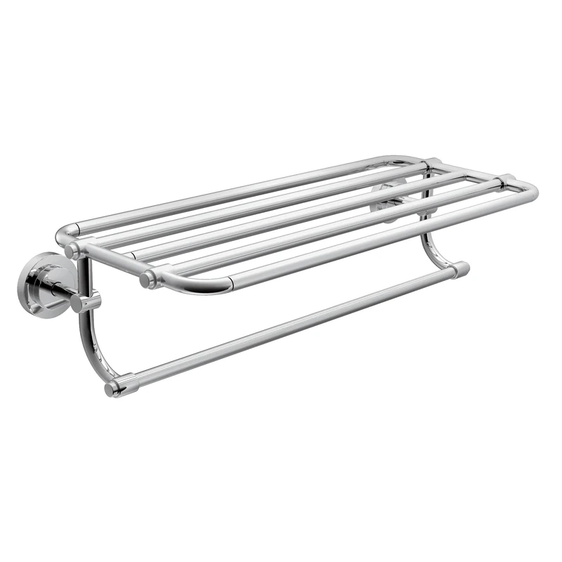 Moen Towel Rack, Silver, Metal, ISO Collection