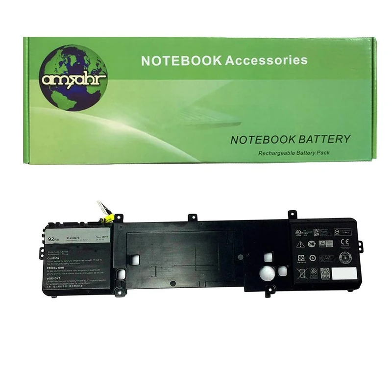 amsahr Replacement Battery for Dell 191YN/ALW15ED-1718/ALW15ED1718/Alienware 15/ALW15ED-1728/ALW15ED-1828/2F3W1
