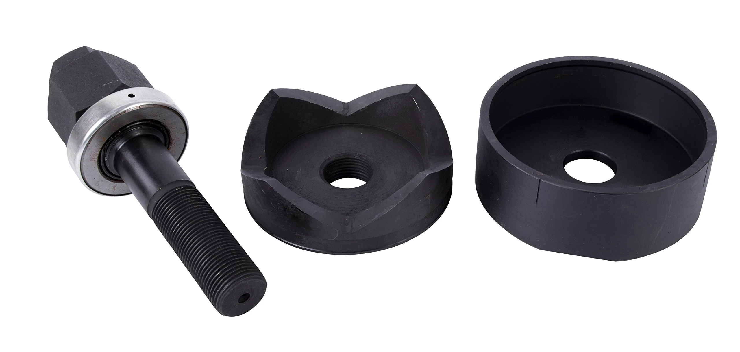 Gardner Bender KOM300 Slug-Out Mechanical Knockout Set, Contractor Punch, Die & Drive Screw Set, Conduit Pipe Size Cutting Diameter, 3½" Hole Size, Punches 10 AWG Mild Steel & 12 AWG Stainless Steel, 3"