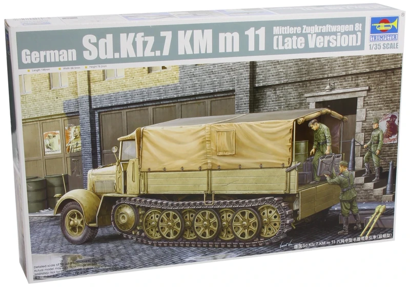 Trumpeter 1:35 - Sd.Kfz.7 8ton (Late Version)