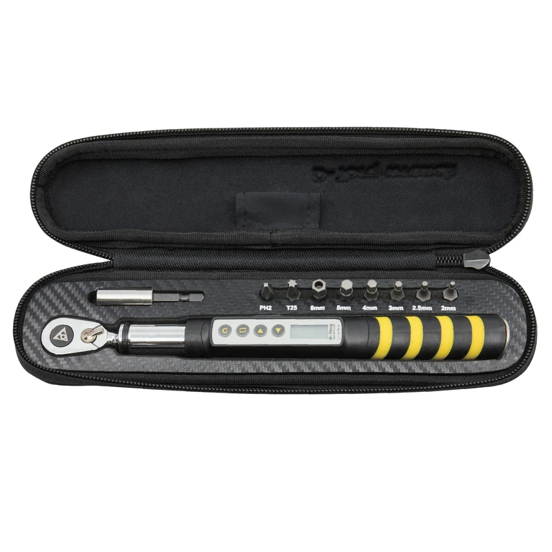 Topeak D-Torq Digital Bike Torque Wrench, Silver, Grey
