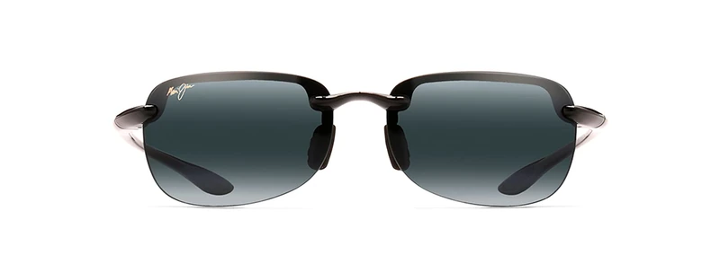Maui Jim Sandy Beach Rimless Sunglasses - Black Polarized