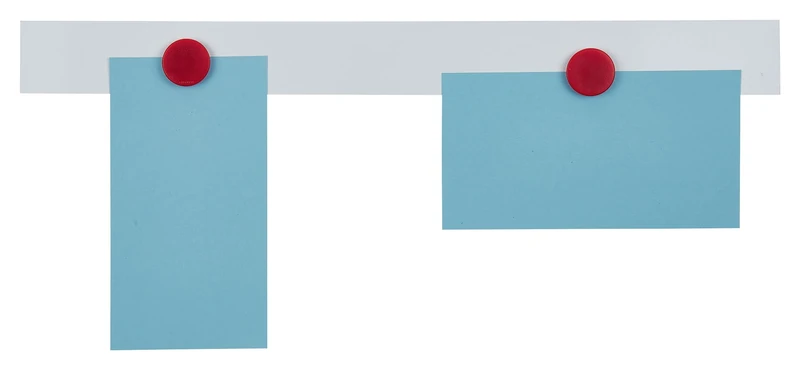 Franken ST1350 Magnetic Strip Self-Adhesive 10x(5 x 50 cm) White