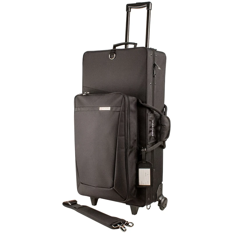 Protec Combination PRO PAC Case with Wheels for Alto/Soprano - Black