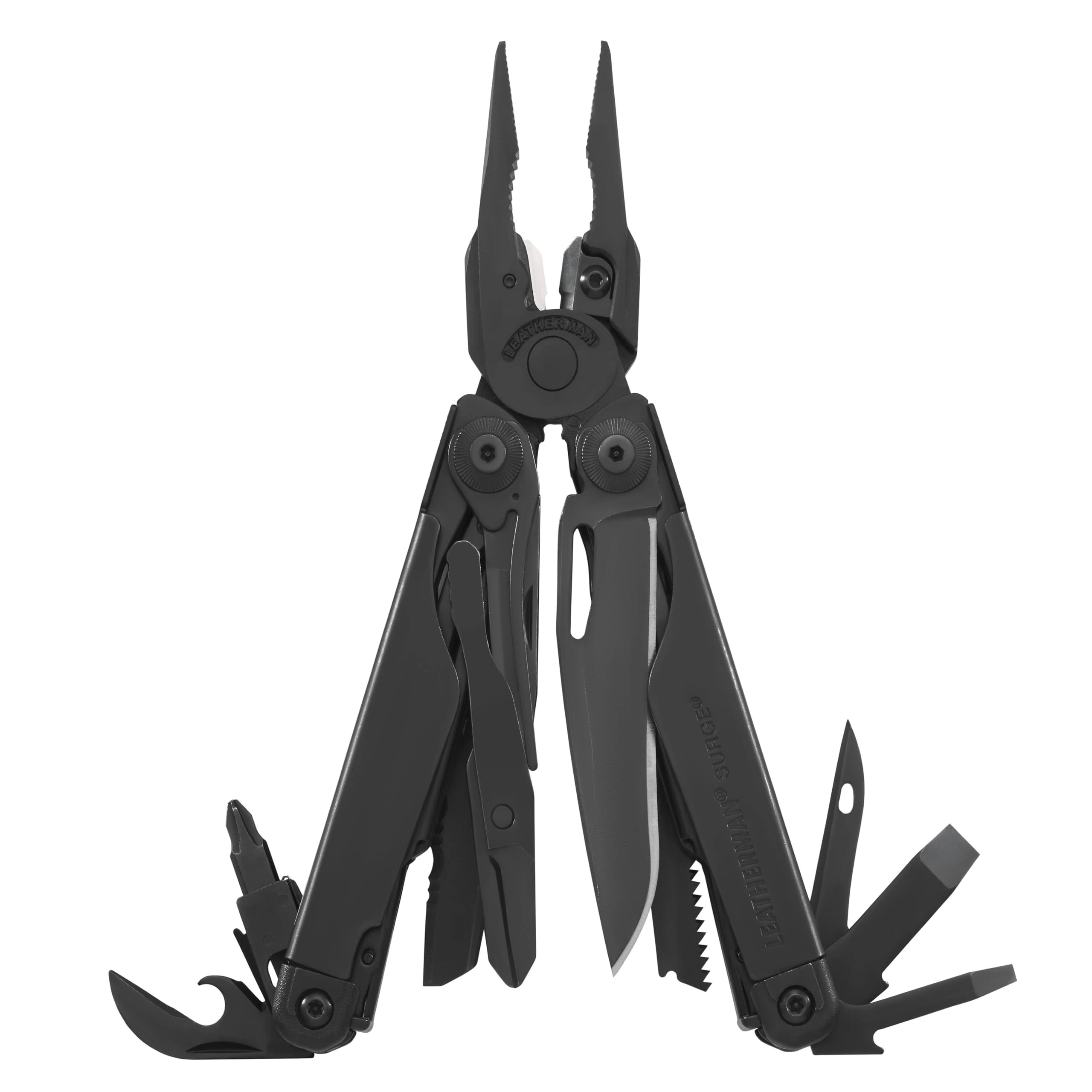 Leatherman Surge Multi-Tool - 21 Heavy-Duty Tools with Blades, Black