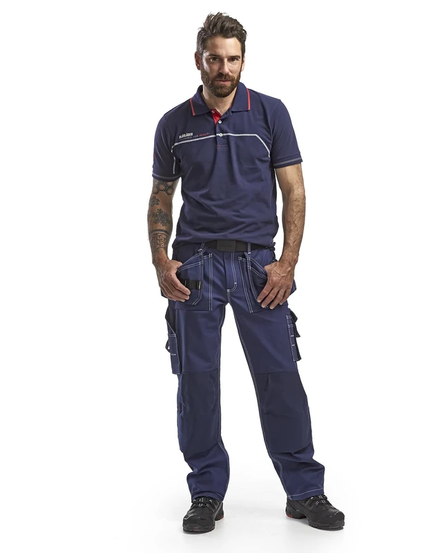 Blakläder 153013708800C46 Size C46 Trousers - Navy Blue