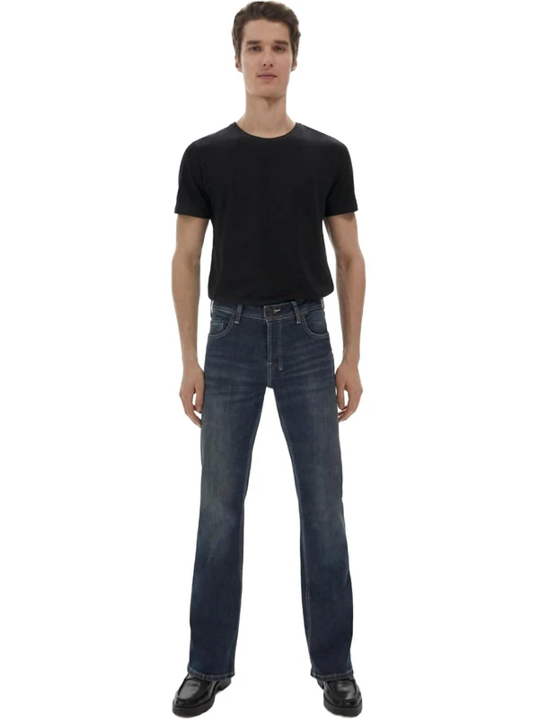 LTB Jeans Men's Boot Cut Jeans, Blue - 2Years, 38W x 30L - Image 1