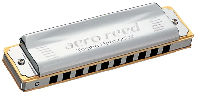 Tombo Mundharmonika Aero Reed, Major Diatonic, 10 Kanzellen, Hoch G-Dur
