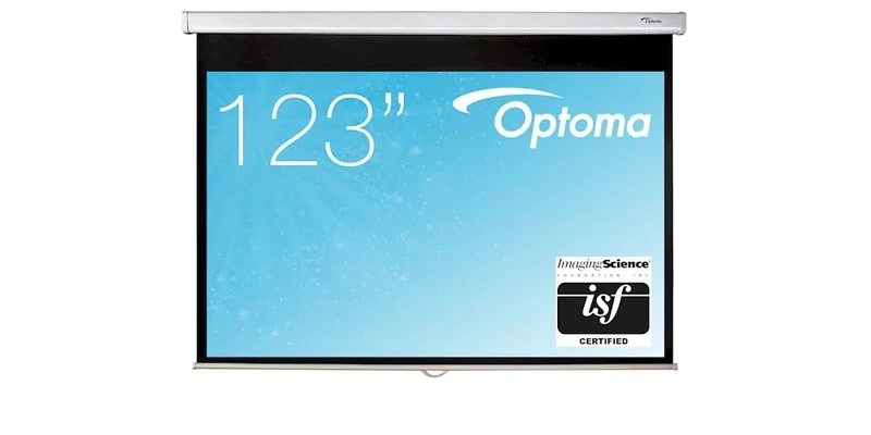 Optoma Panoview 120 inch 4:3 Manual Pull Down Screen - Matt White