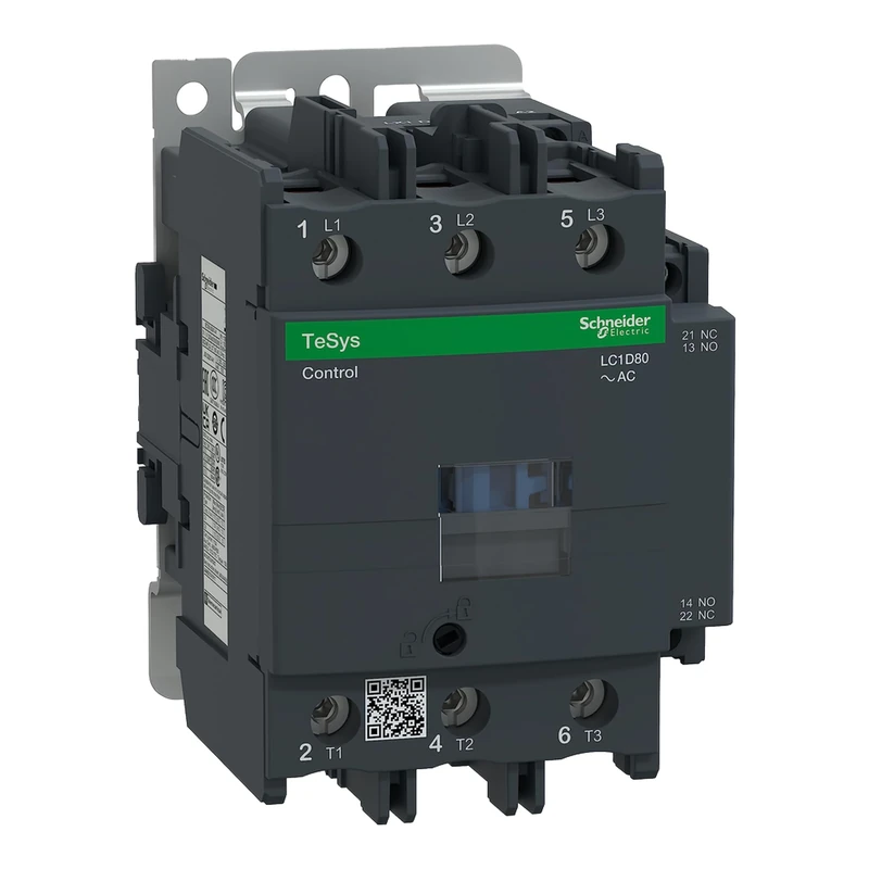 Schneider Electric TeSys D contactor - 3P(3 NO) - AC-3 - = 440 V 80 A - 220 V AC 50/60 Hz coil
