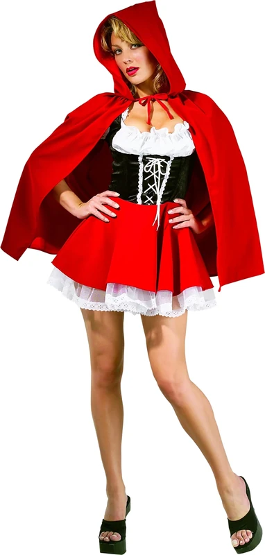 Rubie's 888626 Rubie's Official Lil Red Riding Hood Secret Wishes Adult Costume - Ladies Small