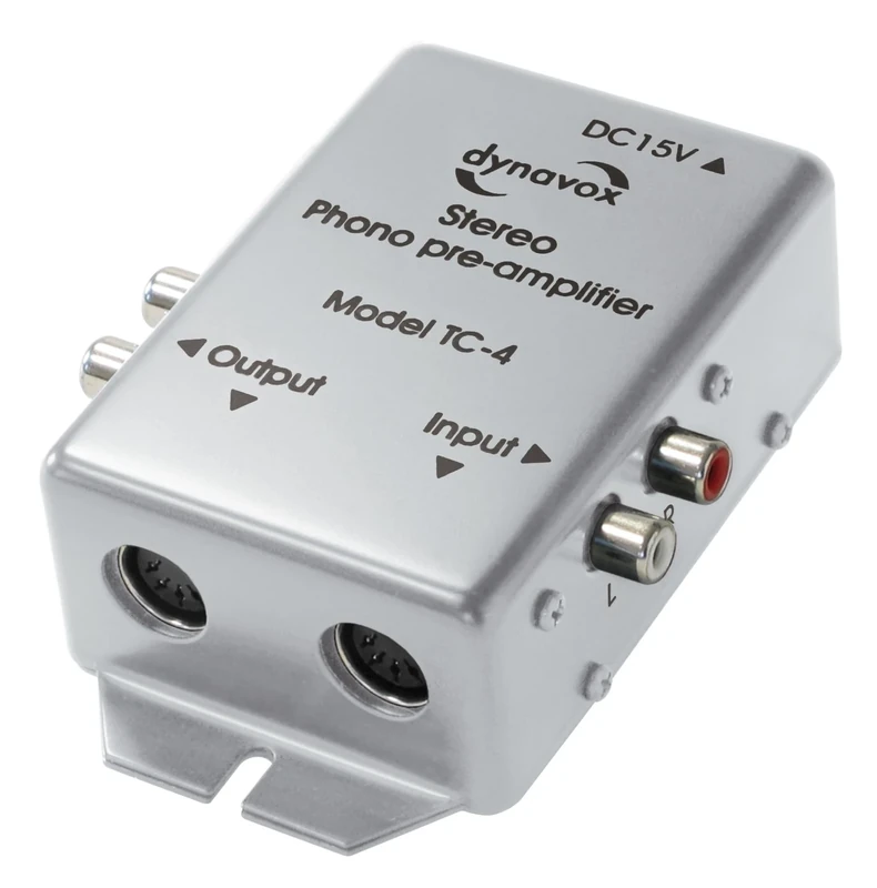 Dynavox TC-4 Phono Preamplifier Silver
