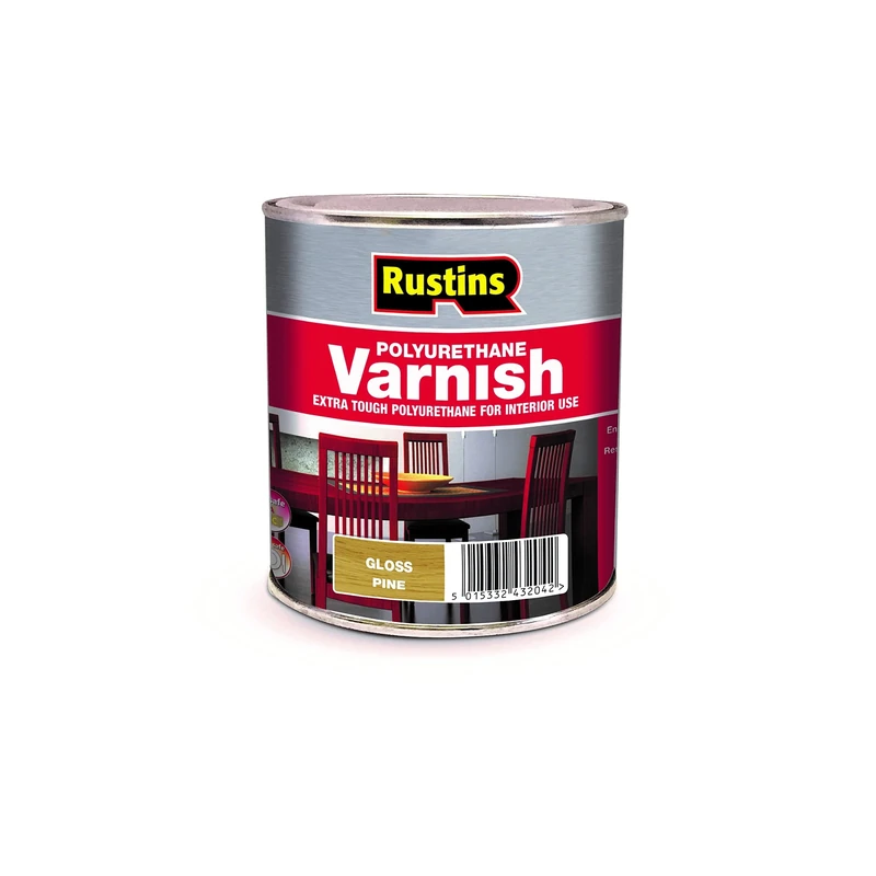 Rustins Polyurethane Varnish Pine Gloss 1l
