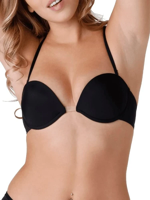 Wonderbra Women Multi Way Bra, Black, 36D