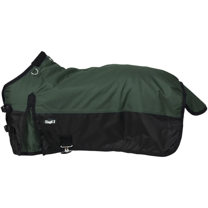 Tough 1 Polar 600D Waterproof Poly Foal Blanket, Hunter Green, Large