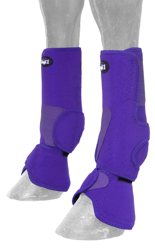 Tough 1 Performers 1st Choice Combo Boots, Purple, Medium