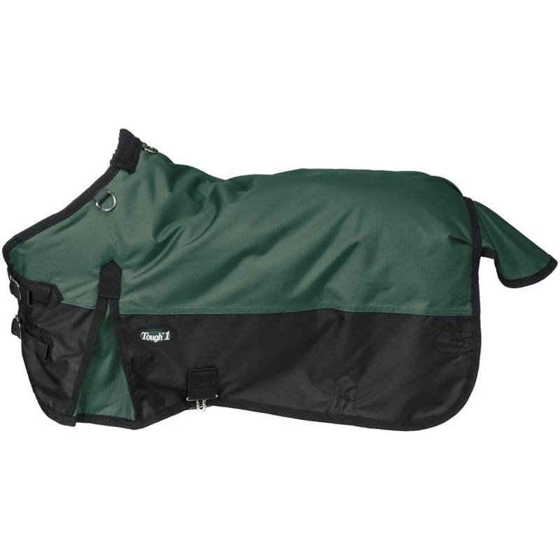 Tough 1 600D Waterproof Poly Miniature Turnout Blanket, Hunter Green, 42" - Image 1