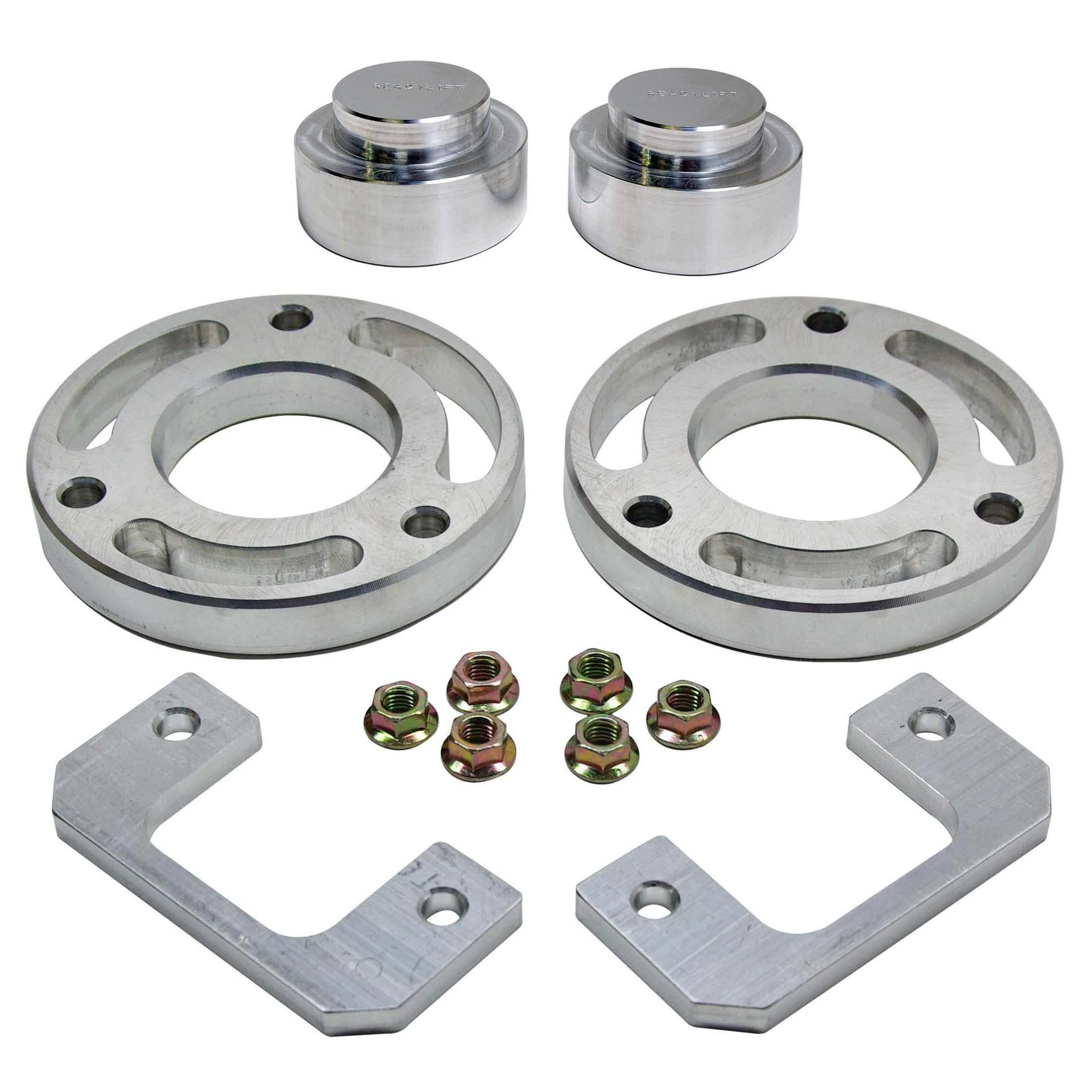 Readylift 69-3015 2.25"F / 1.5"R SST Lift Kit - GM SUV 1500, silver, For Tires Up to 33"