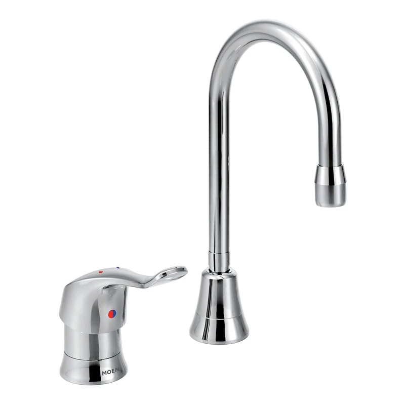 Moen 8137 Commercial M-Dura Single-Handle Multi-Purpose Faucet with Spout 2.2 gpm, Chrome