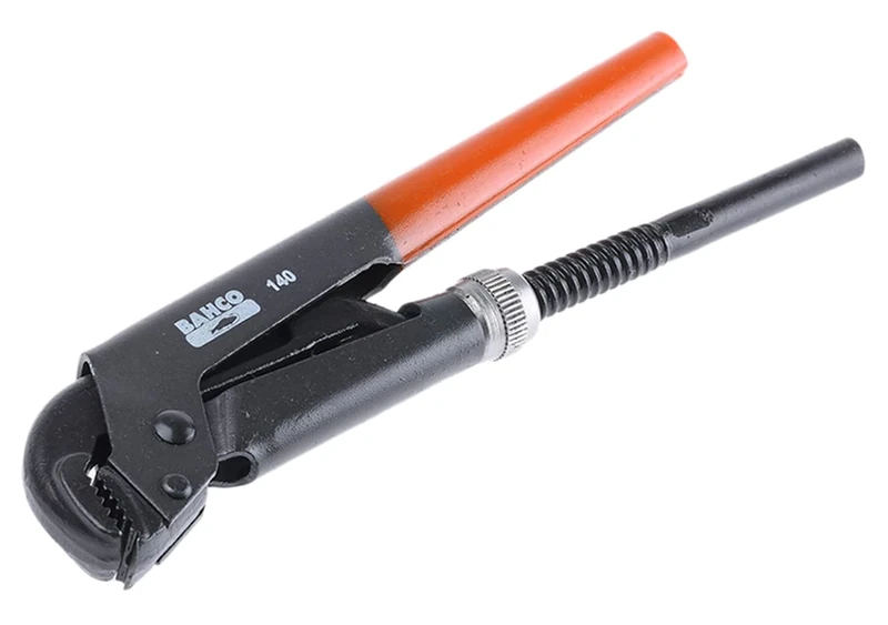 Bahco 140 "Swedish Model Pipe Wrench, Red/Black, 210 mm