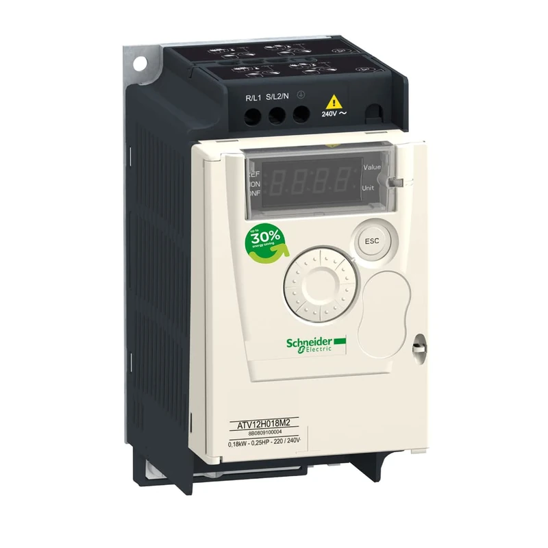 Schneider Electric Altivar 12 ATV12 - 0.37kW Variable Speed Drive - Image 1