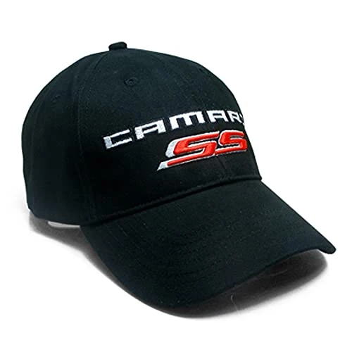 Chevrolet Ralph White Camaro SS Black Baseball Cap - Image 1
