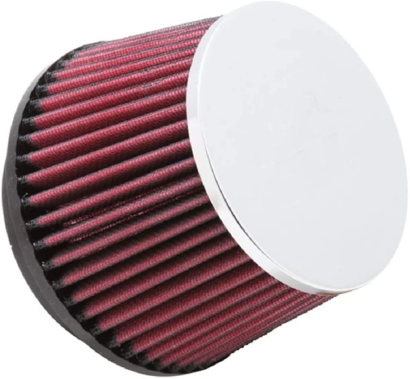 K&N Universal Clamp-On Air Filter: High Performance, Premium, Replacement Engine Filter: Flange Diameter: 3.9375 In, Filter Height: 3.625 In, Flange Length: 0.75 In, Shape: Round Tapered, RC-5057