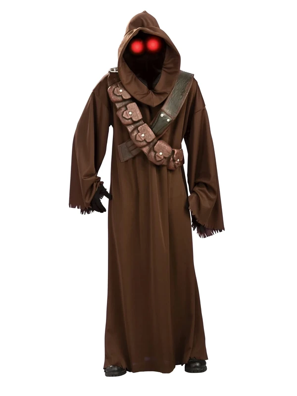 Rubies Men's Star Wars Jawa Costume, Standard, Brown, CHEST 44', WAIST 30-34' Halloween, World Book Day