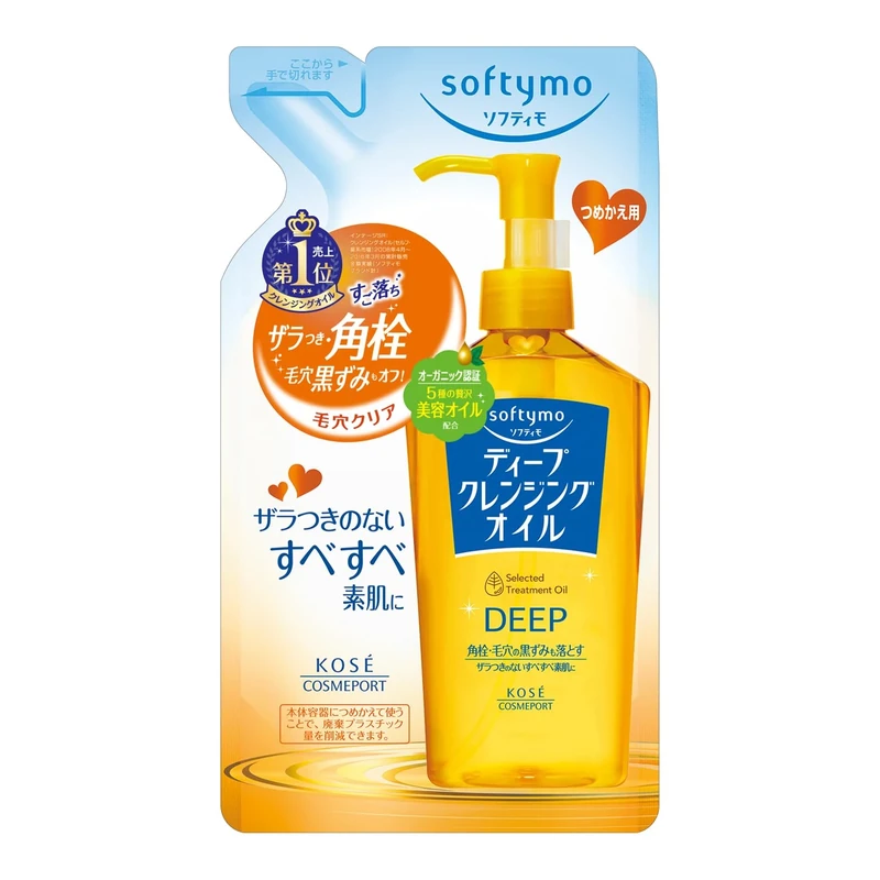 KOSE COSMEPORT softymo Deep Cleansing Oil Refill 200ml