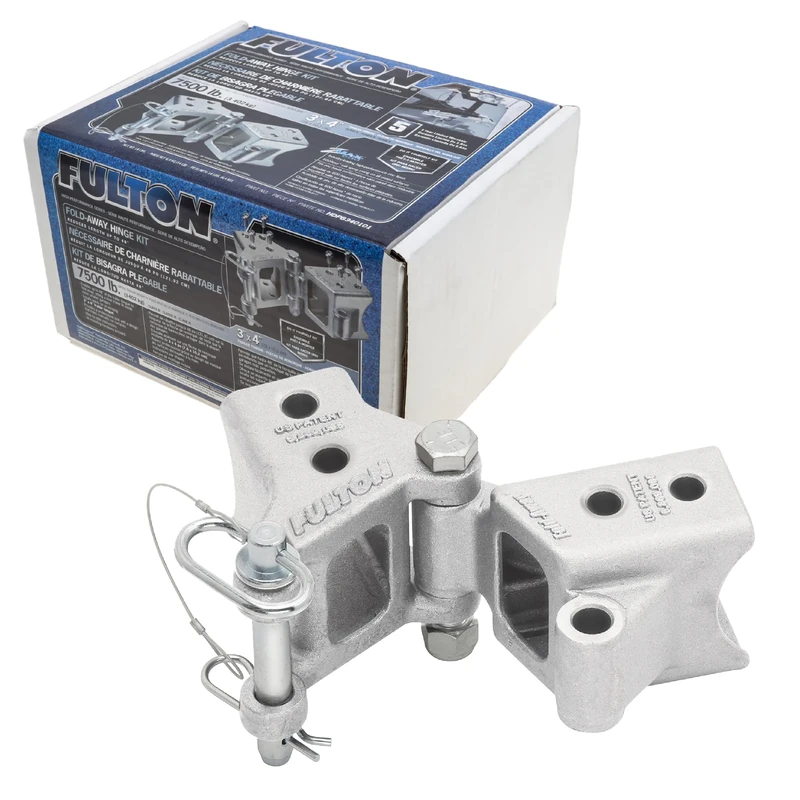 Fulton HDPB230101 Fold-Away Bolt-On Hinge Kit for 2" x 3" Trailer Beam - up to 5,000 lb. GTW