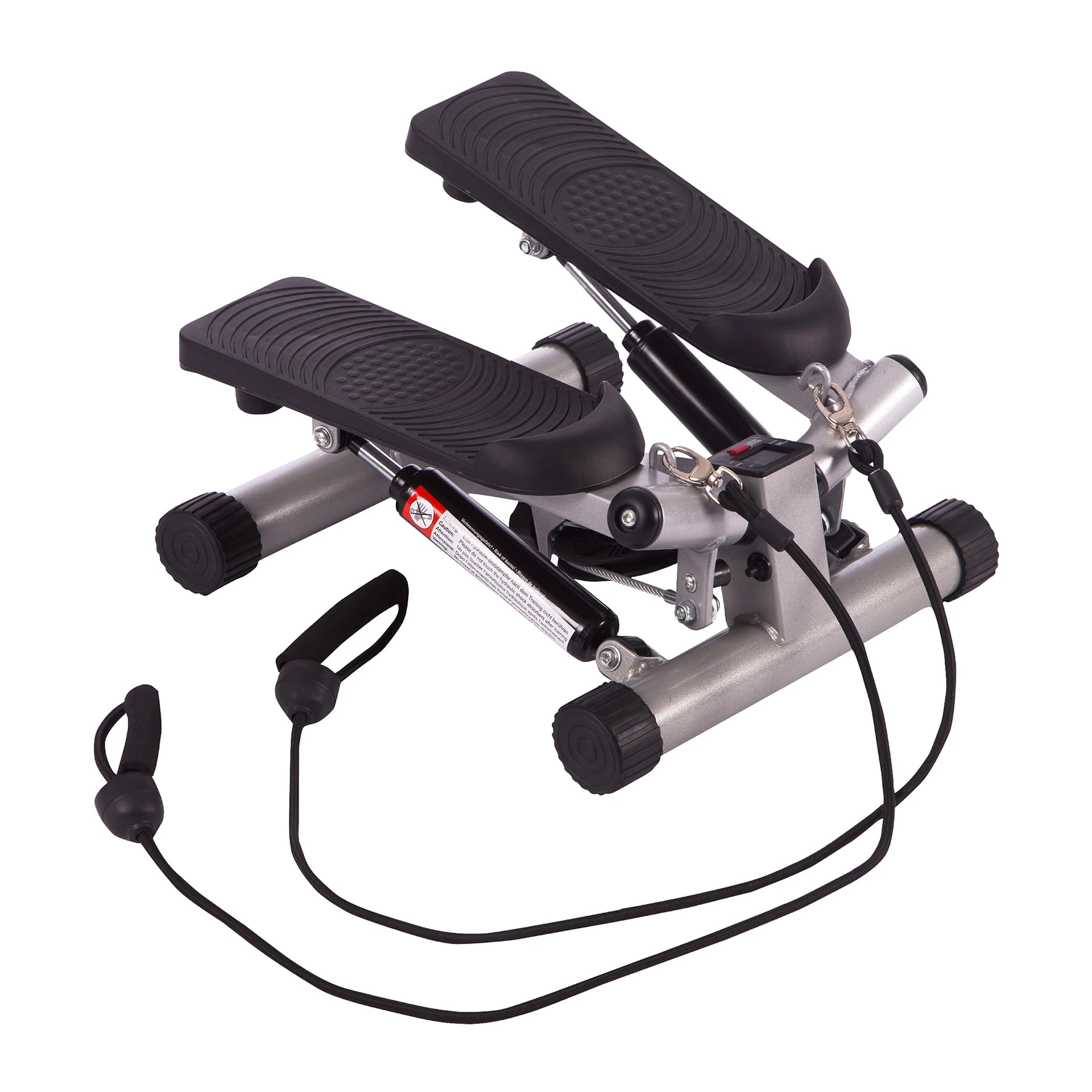 Ultrasport Swing Stepper - Home Trainer with Training Computer, Compact Stepper for Leg and Butt Training