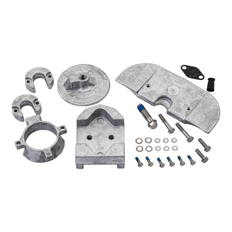 Quicksilver 888756Q03 Aluminum Anode Kit - Alpha One Gen II Drives