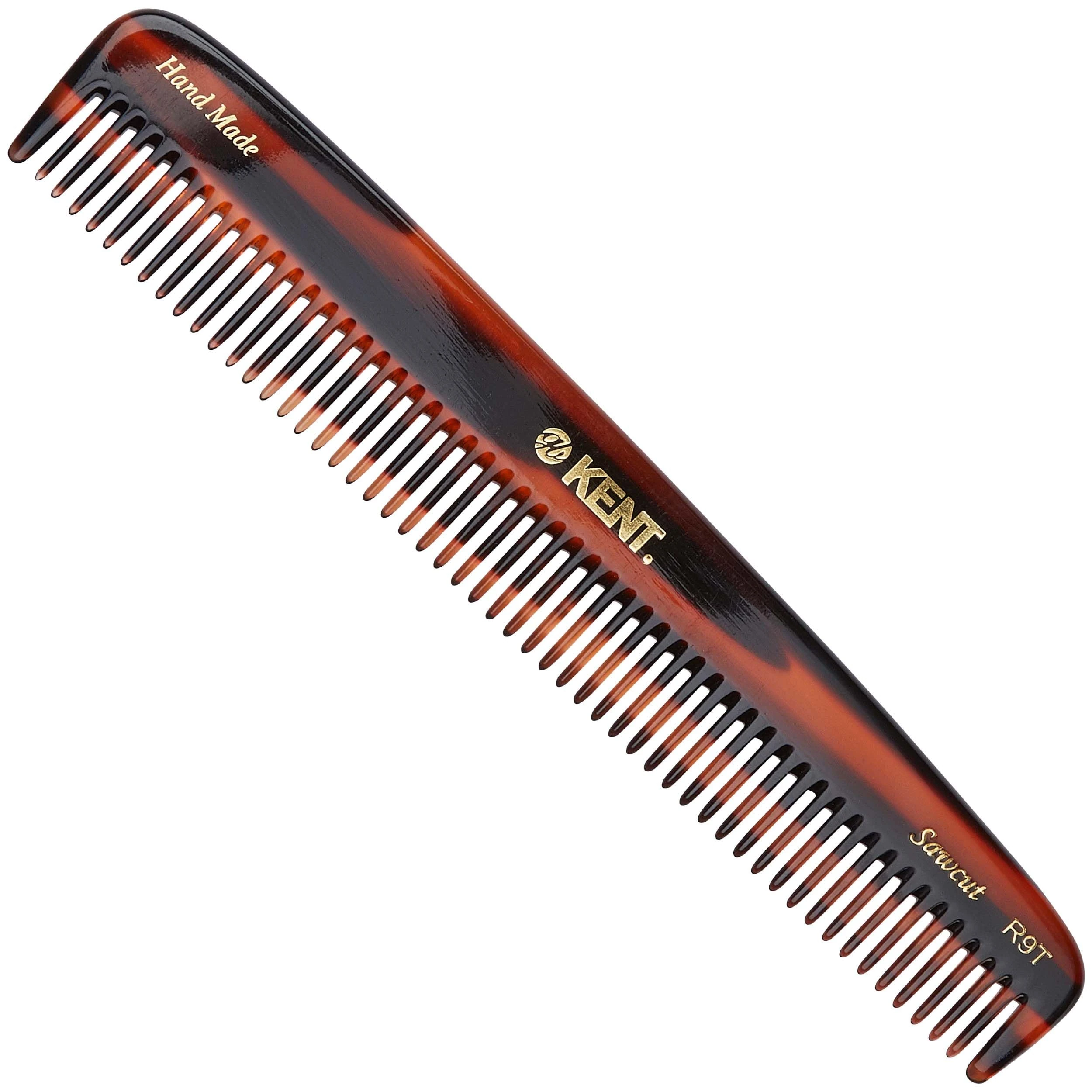 Kent Handmade Medium Coarse Toothed Dressing Hair Comb, 19 cm Length