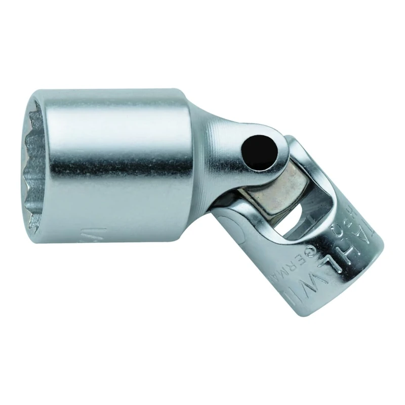 Stahlwille 01540032 402A High Performance Steel UNIFLEX Socket, 1/4 inch Drive, 1/2 inch Size, 41.5 mm Length, Pack of 10