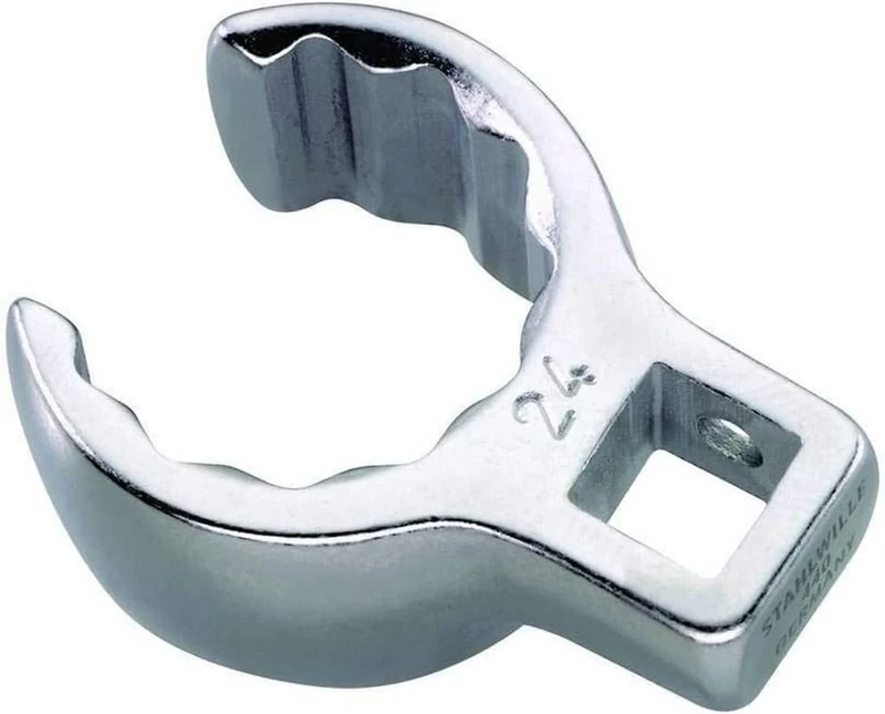 Stahlwille 03190038 440 Chrome Alloy Steel Crow-Ring Spanners, 1/2 inch Drive, 38 mm Size, 68.1 mm Length