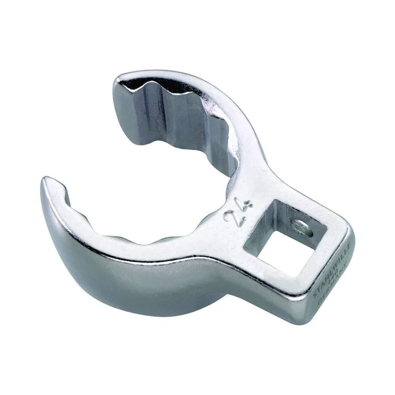 Stahlwille 02190023 440 Chrome Alloy Steel Crow-Ring Spanners, 3/8 inch Drive, 23 mm Size, 47.5 mm Length