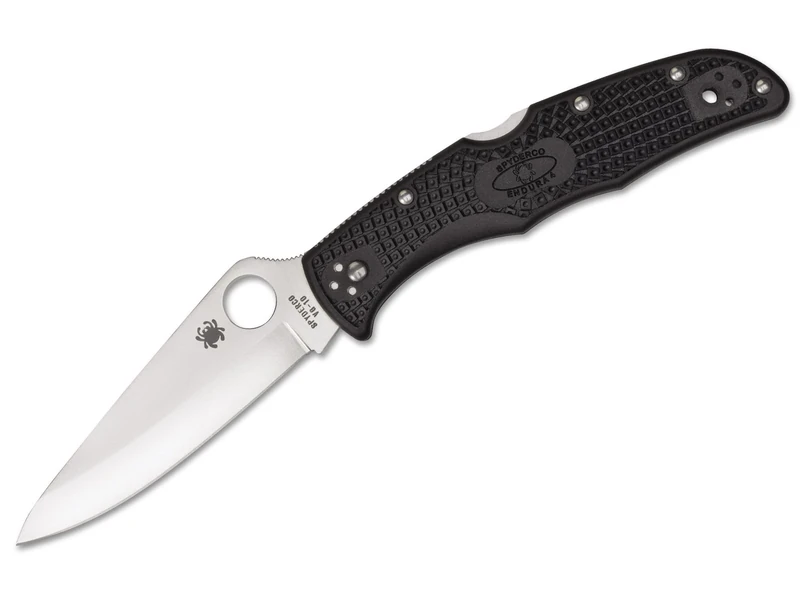Spyderco C10PBK – Knife (103 g, 22.2 cm, 12.7 cm, Steel, VG-10, Black)